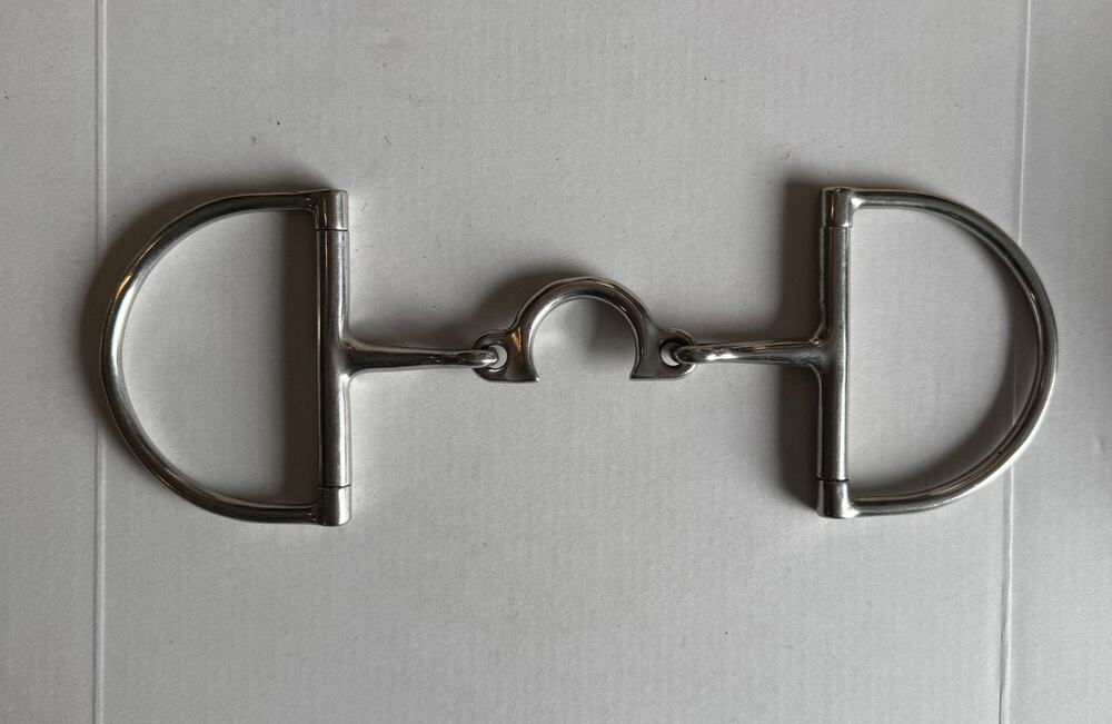 Centaur D Ring Segunda Bit for a horse 5.5 inches